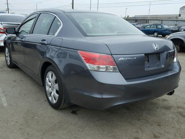 JHMCP26799C001716 - 2009 HONDA ACCORD EX CHARCOAL photo 3