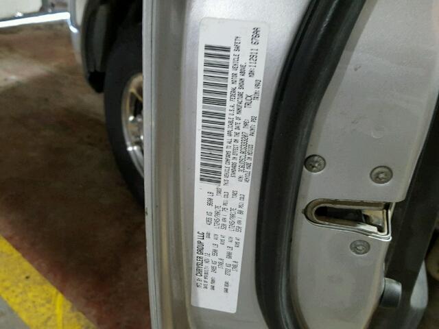 3C6UD5CL8CG333207 - 2012 DODGE RAM 2500 S SILVER photo 10