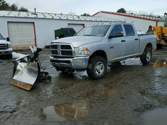 3C6UD5CL8CG333207 - 2012 DODGE RAM 2500 S SILVER photo 2