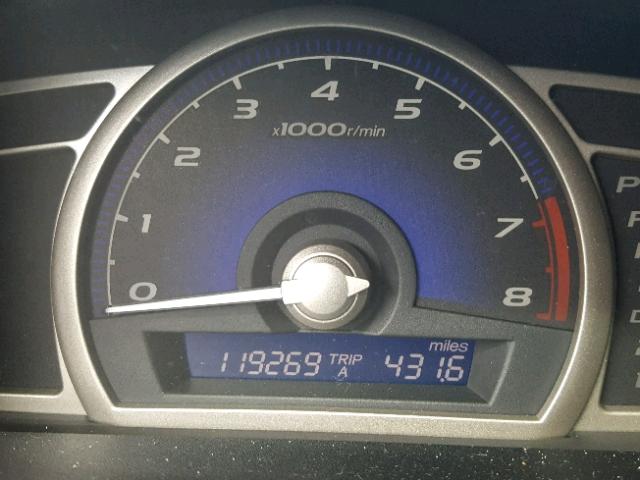 1HGFA168X8L065301 - 2008 HONDA CIVIC EX Qara foto 8