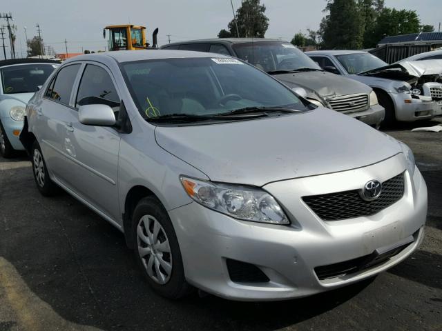 1NXBU4EE4AZ314698 - 2010 TOYOTA COROLLA BA SILVER photo 1