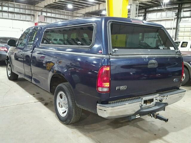 2FTRX17W04CA29774 - 2004 FORD F-150 HERI BLUE photo 3