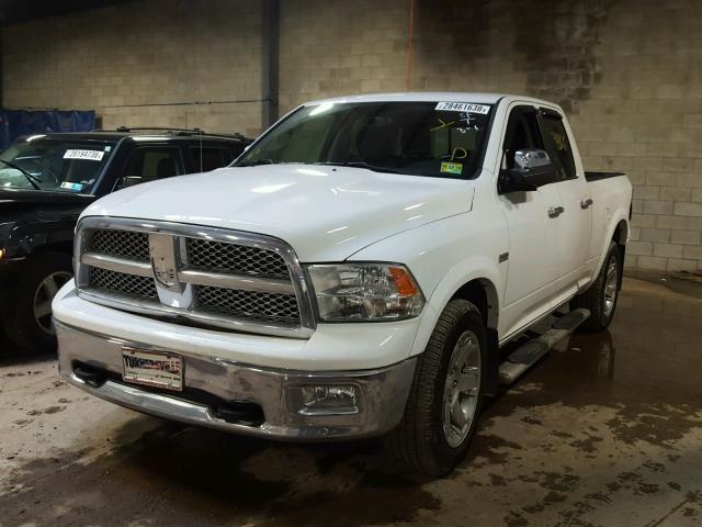 1C6RD7JT0CS170775 - 2012 DODGE RAM 1500 L WHITE photo 2