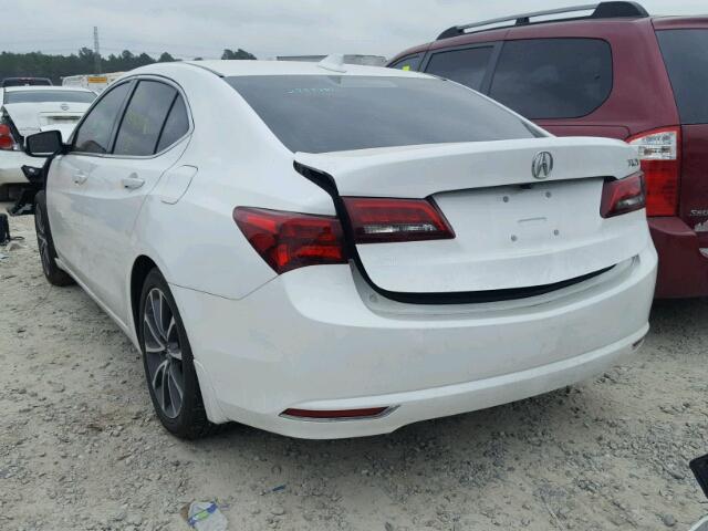 19UUB2F55FA009341 - 2015 ACURA TLX TECH WHITE photo 3