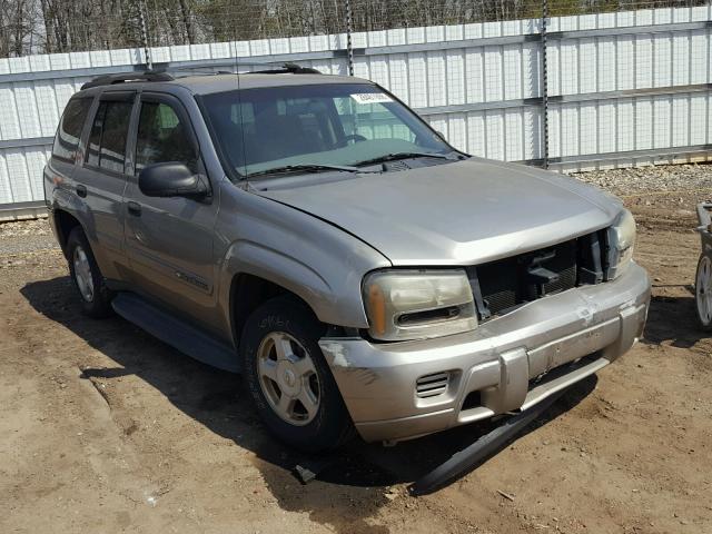 1GNDS13S922456950 - 2002 CHEVROLET TRAILBLAZE GRAY photo 1