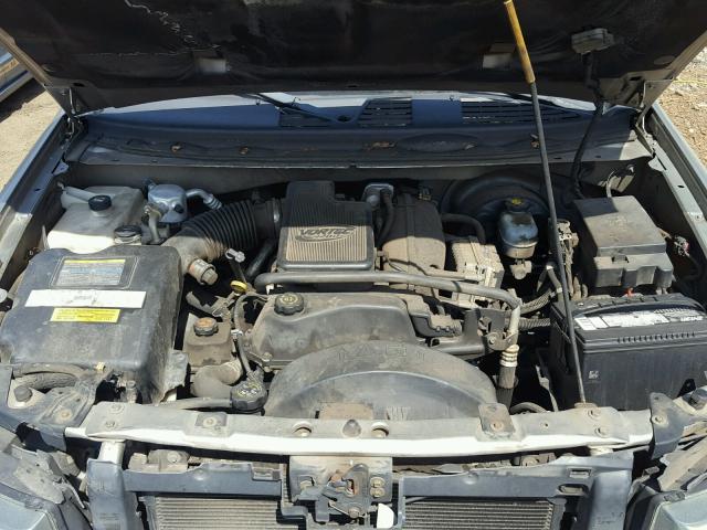 1GNDS13S922456950 - 2002 CHEVROLET TRAILBLAZE GRAY photo 7