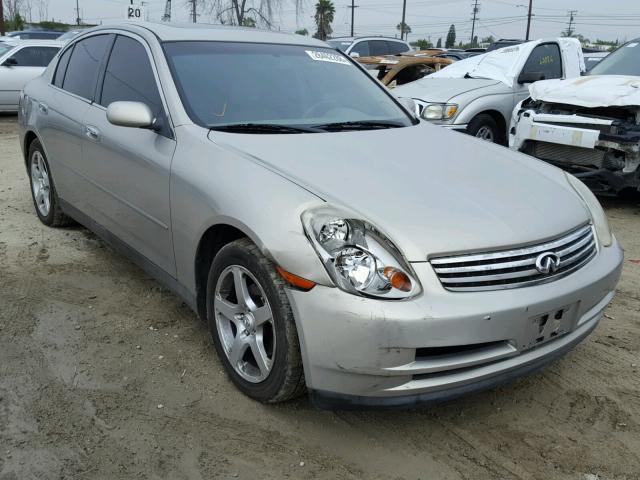 JNKCV51E53M316253 - 2003 INFINITI G35 SILVER photo 1