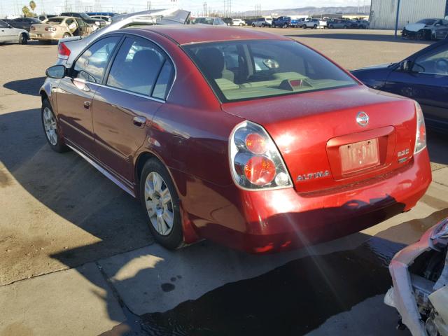 1N4AL11D56N439148 - 2006 NISSAN ALTIMA S RED photo 3