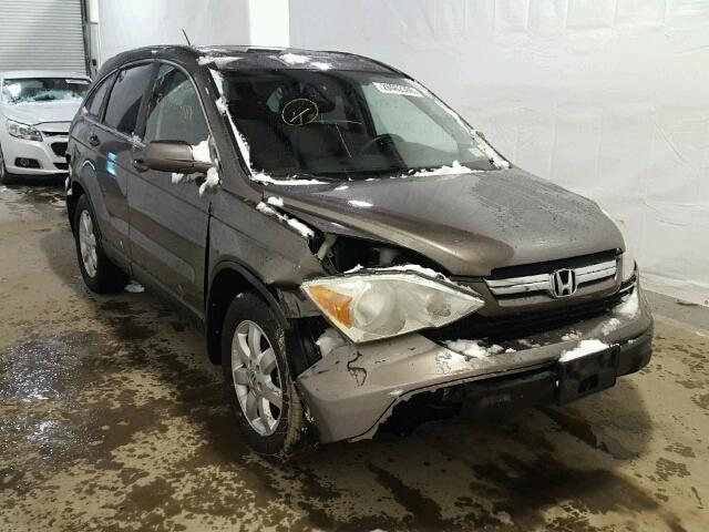 5J6RE48709L023690 - 2009 HONDA CR-V EXL GRAY photo 1