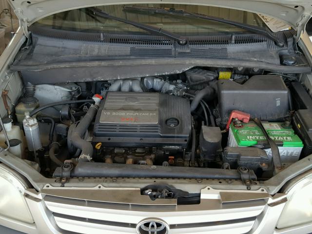 4T3ZF13C73U528412 - 2003 TOYOTA SIENNA LE TAN photo 7