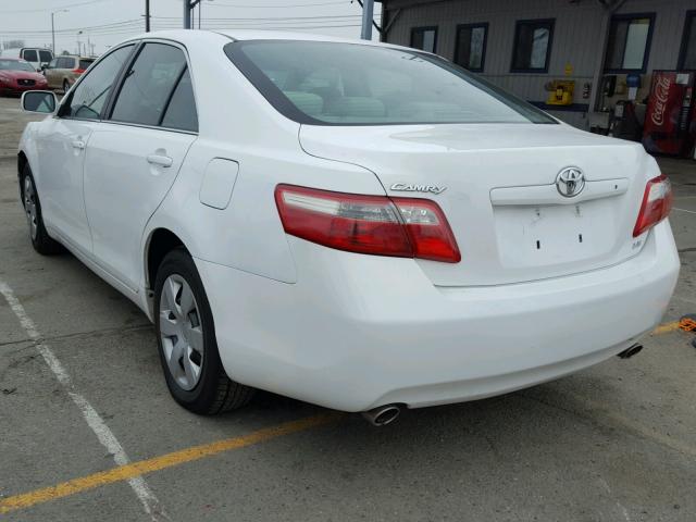 4T1BK46KX7U538738 - 2007 TOYOTA CAMRY NEW WHITE photo 3