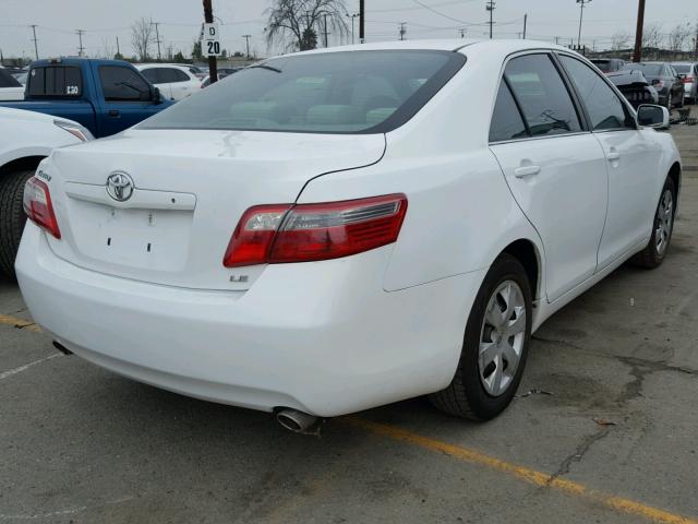 4T1BK46KX7U538738 - 2007 TOYOTA CAMRY NEW WHITE photo 4