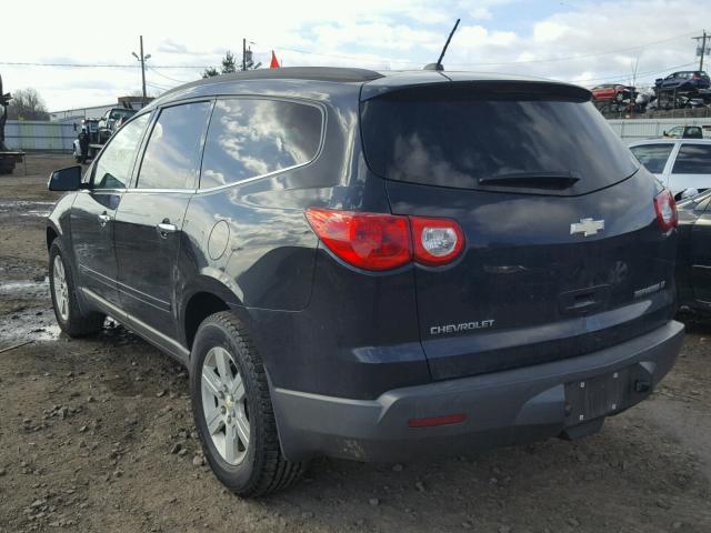 1GNLVFED5AS106261 - 2010 CHEVROLET TRAVERSE L BLUE photo 3