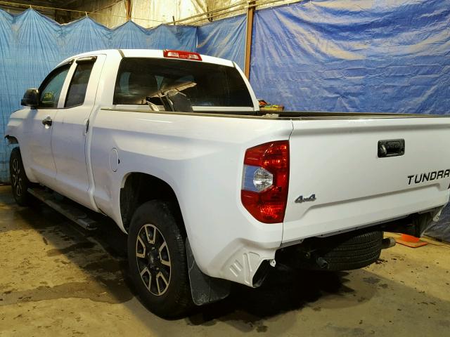 5TFUM5F13EX057388 - 2014 TOYOTA TUNDRA DOU WHITE photo 3