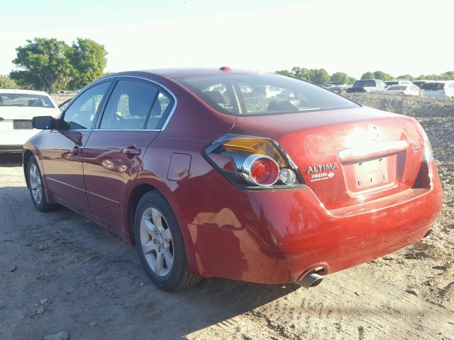 1N4AL21E49N501416 - 2009 NISSAN ALTIMA 2.5 RED photo 3