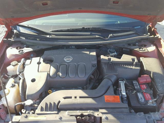 1N4AL21E49N501416 - 2009 NISSAN ALTIMA 2.5 RED photo 7