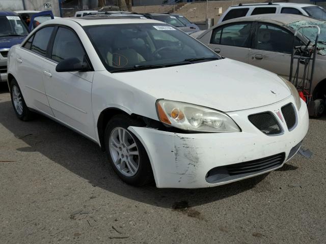 1G2ZG528X54128902 - 2005 PONTIAC G6 WHITE photo 1