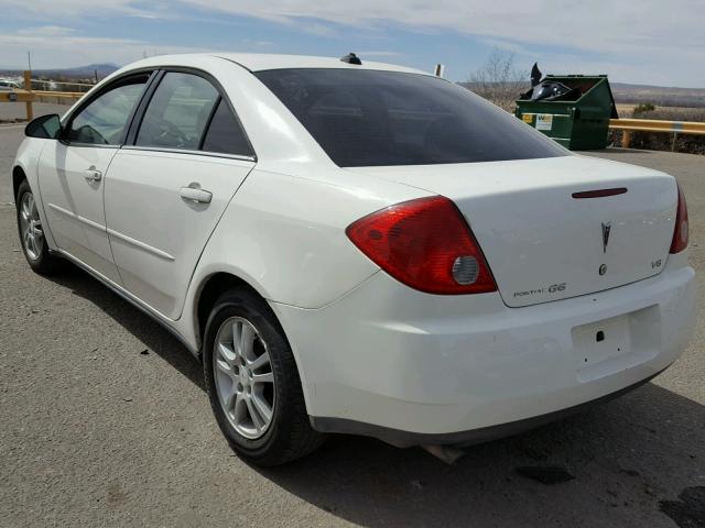 1G2ZG528X54128902 - 2005 PONTIAC G6 WHITE photo 3