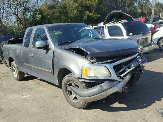 2FTRX17252CA17162 - 2002 FORD F150 GRAY photo 1