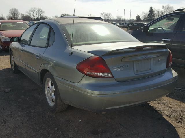 1FAFP53245A178694 - 2005 FORD TAURUS SE GREEN photo 3