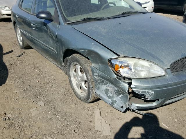 1FAFP53245A178694 - 2005 FORD TAURUS SE GREEN photo 9