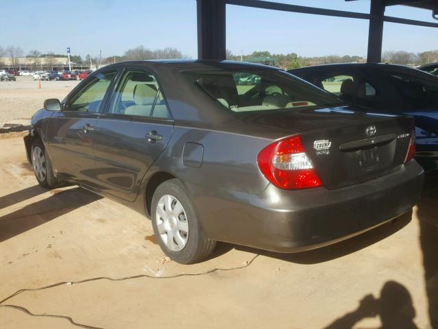 4T1BE30K03U740041 - 2003 TOYOTA CAMRY LE GRAY photo 3