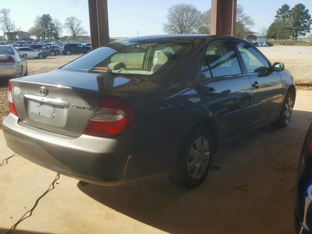 4T1BE30K03U740041 - 2003 TOYOTA CAMRY LE GRAY photo 4