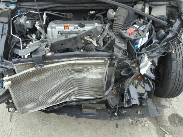 2HKRM4H31DH606451 - 2013 HONDA CR-V LX BLACK photo 7