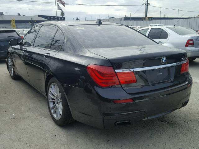 WBAKB8C5XBCY65162 - 2011 BMW 750LI BLACK photo 3