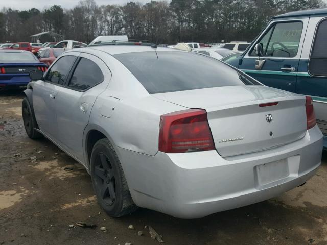 2B3KA43G68H227059 - 2008 DODGE CHARGER SILVER photo 3