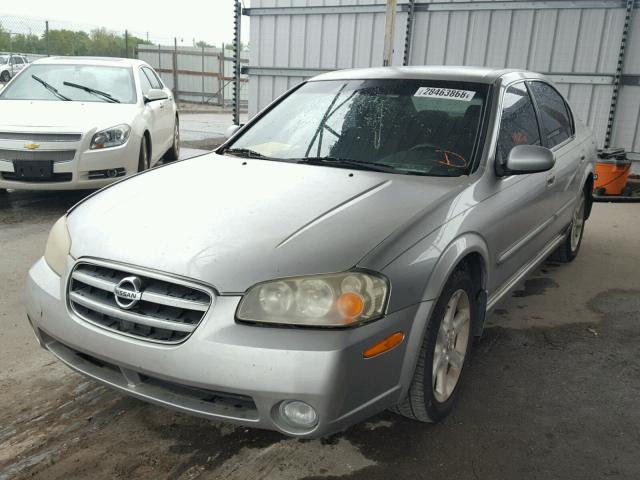 JN1DA31D73T525256 - 2003 NISSAN MAXIMA GLE SILVER photo 2