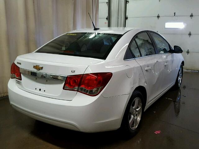 1G1PF5S94B7238393 - 2011 CHEVROLET CRUZE LT WHITE photo 4