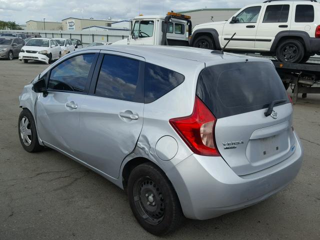 3N1CE2CP4GL359628 - 2016 NISSAN VERSA NOTE SILVER photo 3