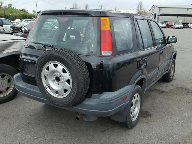 JHLRD1840VC012831 - 1997 HONDA CR-V LX BLACK photo 4