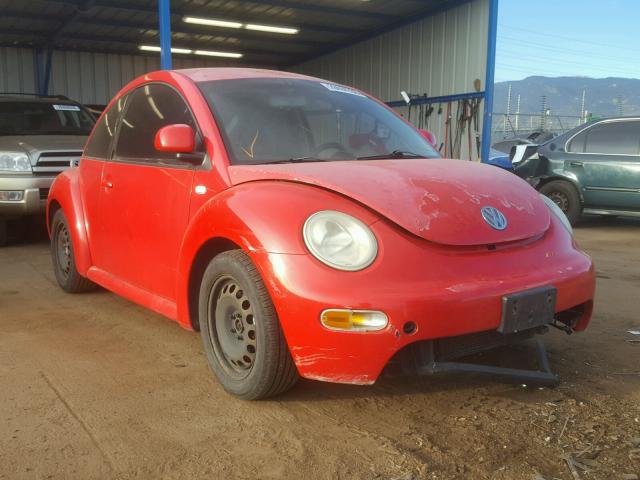 3VWCC21C0YM476070 - 2000 VOLKSWAGEN NEW BEETLE 红色 照片 1