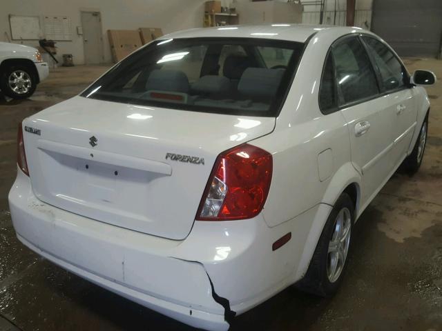 KL5JD56Z78K866893 - 2008 SUZUKI FORENZA BA WHITE photo 4