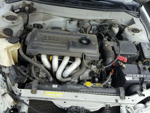 1NXBR12E51Z460869 - 2001 TOYOTA COROLLA CE SILVER photo 7