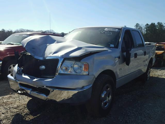 1FTRW12W48FB84154 - 2008 FORD F150 SUPER SILVER photo 2