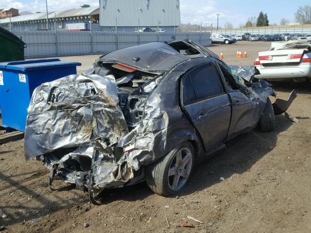 19UUA66236A075872 - 2006 ACURA 3.2TL GRAY photo 4