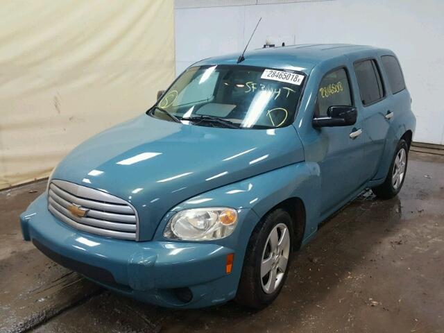 3GNDA13D37S576100 - 2007 CHEVROLET HHR LS BLUE photo 2