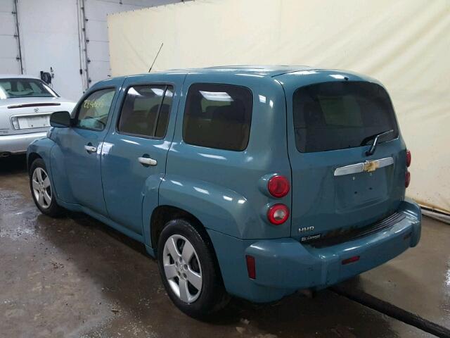 3GNDA13D37S576100 - 2007 CHEVROLET HHR LS BLUE photo 3