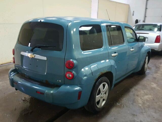 3GNDA13D37S576100 - 2007 CHEVROLET HHR LS BLUE photo 4