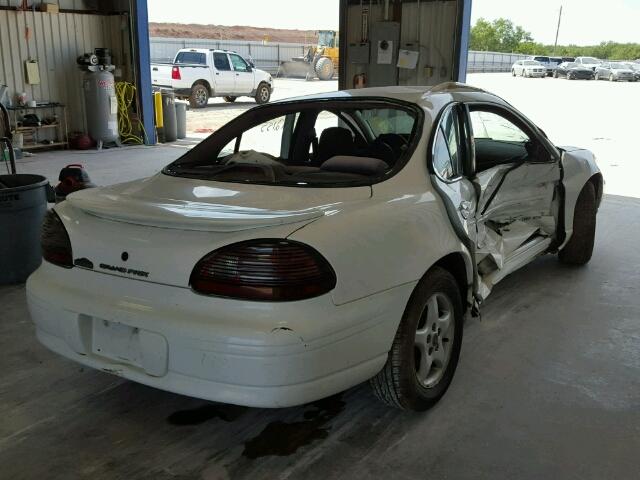 1G2WJ52J4YF200547 - 2000 PONTIAC GRAND PRIX WHITE photo 4