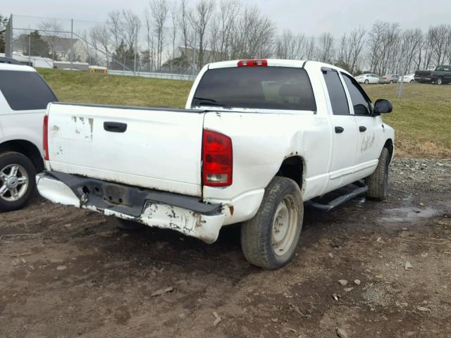 1D7HU18D54S598865 - 2004 DODGE RAM 1500 S WHITE photo 4