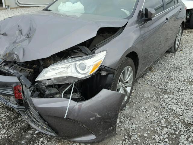 4T1BF1FKXFU903694 - 2015 TOYOTA CAMRY LE GRAY photo 10