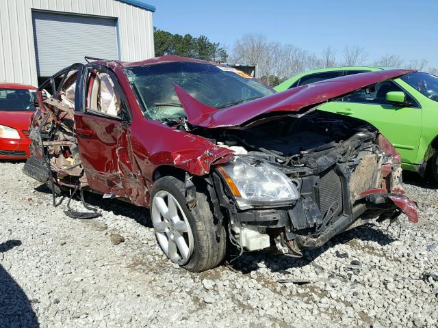 1N4BA41E54C865449 - 2004 NISSAN MAXIMA SE RED photo 1