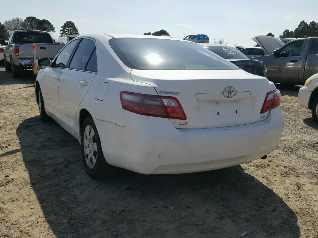 4T1BE46K39U871146 - 2009 TOYOTA CAMRY BASE WHITE photo 3