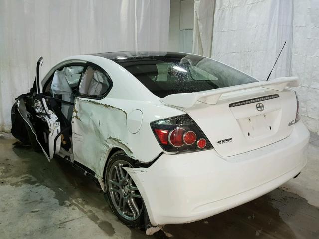 JTKDE3B73A0305016 - 2010 TOYOTA SCION TC WHITE photo 3