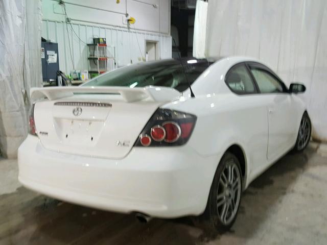 JTKDE3B73A0305016 - 2010 TOYOTA SCION TC WHITE photo 4