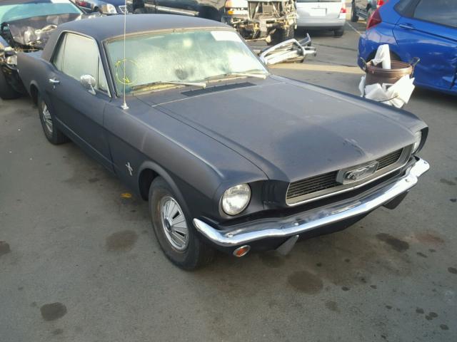 6R07T165188 - 1966 FORD MUSTANG BLACK photo 1